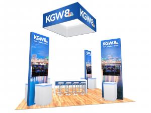 RE-9129 Island Rental Trade Show Exhibit -- Image 1